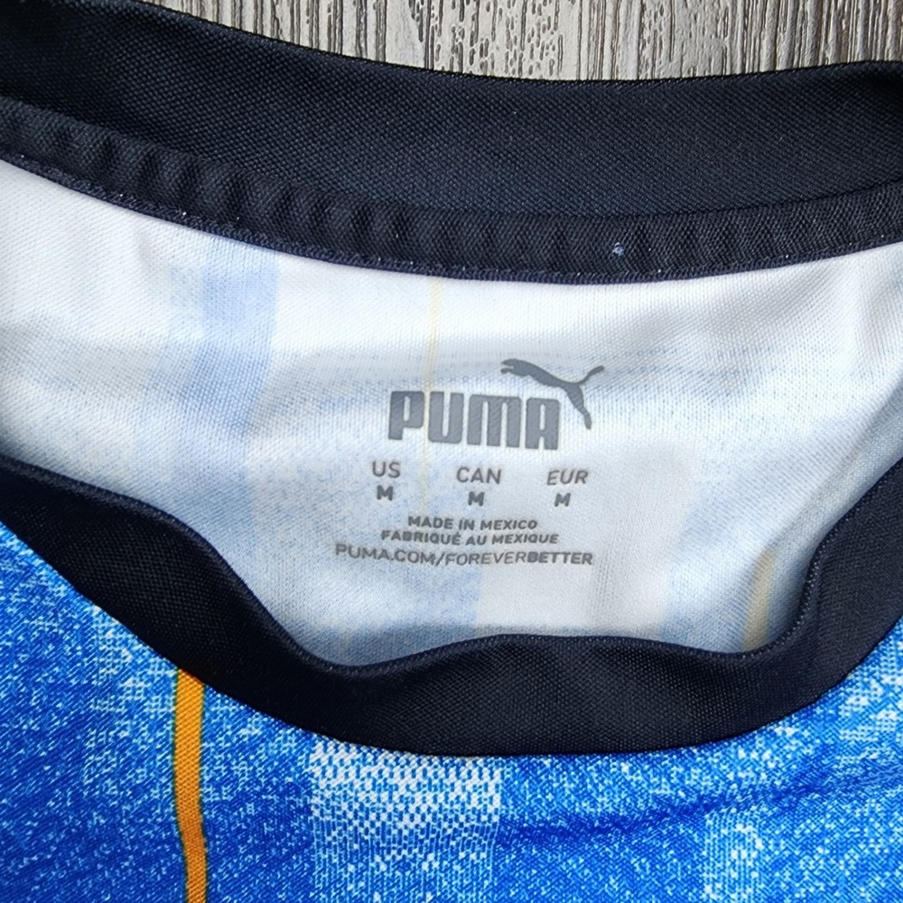 Big Apple United Jersey Football Shirt Multicolor Puma Mens Size Medium #7 - Picture 2 of 5